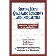 Solving Math Quadratic Equations And Inequalities