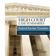 High Court Case Summaries, Federal Income Taxation
