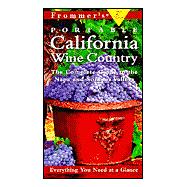 Frommer's Portable California Wine Country