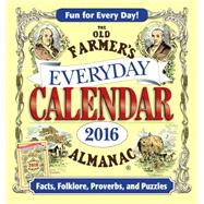The Old Farmer's Almanac 2016 Everyday Calendar
