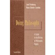 Doing Philosophy A Guide to the Writing of Philosophy Papers