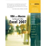 Vba And Macros For Microsoft Office Excel 2007