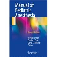 Manual of Pediatric Anesthesia