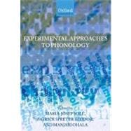Experimental Approaches to Phonology