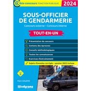 Sous-officier de gendarmerie - Tout-en-un - Catégorie B - Édition 2025-2026