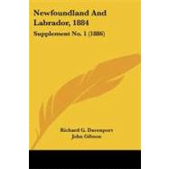 Newfoundland and Labrador 1884 : Supplement No. 1 (1886)