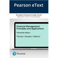 Pearson eText Financial Management: Principles and Applications -- Access Card