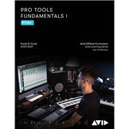Pro Tools 101: Pro Tools Fundamentals I (2020/2021) Part# 9320-70086-00