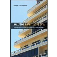 Analyzing Quantitative Data An Introduction for Social Researchers