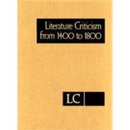 Literature Criticism from 1400-1800