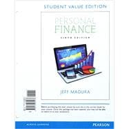Personal Finance, Student Value Edition Plus MyLab Finance with Pearson eText -- Access Card Package