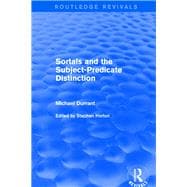 Revival: Sortals and the Subject-predicate Distinction (2001)
