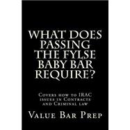 What Does Passing the Fylse Baby Bar Require?