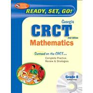 Ready, Set, Go! Georgia CRCT Grade 8, Mathematics book cover, ISBN 9780738606842