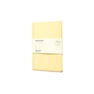 Moleskine Messages Note Card, Pocket, Plain, Frangipane Yellow, Soft Cover (3.5 x 5.5)