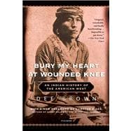 Bury My Heart at Wounded Knee An Indian History of the American West,9780805086843