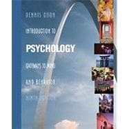Introduction to Psychology Gateways to Mind and Behavior (Non-InfoTrac Version)