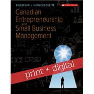 Canadian Entrepreneurship & Small Business Management with Connect with SmartBook COMBO