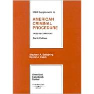 American Criminal Procedure 2003