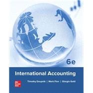 International Accounting book cover, ISBN 9781266886850