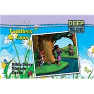 Deep Blue Toddlers & Twos Bible Story Picture Cards, Spring 2016