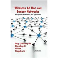 Wireless Ad Hoc and Sensor Networks