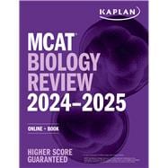 MCAT Biology Review 2024-2025 Online + Book