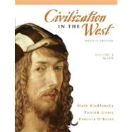 Civilization in the West, Volume 1 (to 1715)