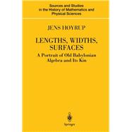 Lengths, Widths, Surfaces