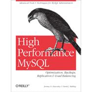 High Performance MySQL, 1st Edition