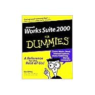 Microsoft Works Suite 2000 For Dummies,9780764506857