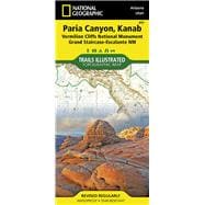 National Geographic Trails Illustrated Map Paria Canyon, Kanab - Arizona, Utah