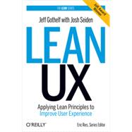 Lean UX, 1st Edition