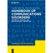 Handbook of Communications Disorders