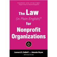 The Law (in Plain English) for Nonprofit Organizations