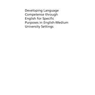 Developing Language Competence through English for Specific Purposes in English-Medium University Settings