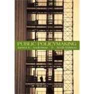 Public Policymaking An Introduction