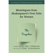 Monologues from Shakespeare’s First Folio for Women The Tragedies