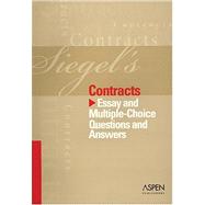 Contracts : Essay and Multiple-Choice Questions and Answers