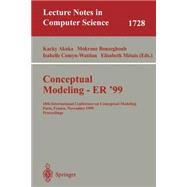 Conceptual Modeling Er'99: 18th International Conference on Conceptual Modelling, Paris, France, November 15-18, 1999, Proceedings