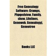 Free Genealogy Software : Gramps, Phpgedview, Family. show, Lifelines, Geneweb, Genealogyj, Geneotree