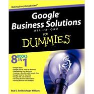 Google Business Solutions All-in-One For Dummies<sup>®</sup>