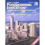 Florida Post-licensing Education For Real Estate Salespersons