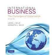 International Business Plus MyIBLab with Pearson eText -- Access Card Package