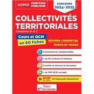 Collectivités territoriales - Cours et QCM - Catégories A, B et C - L'essentiel en 60 fiches