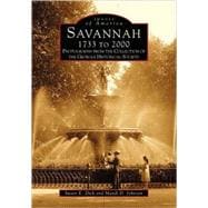 Savannah 1733 to 2000