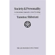 Society and Personality: Interactionist Approach to Social Psychology