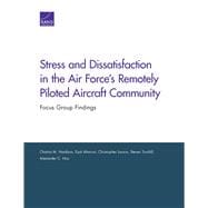 Stress and Dissatisfaction in the Air Force's Remotely Piloted Aircraft Community Focus Group Findings