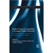 Student Voices on Inequalities in European Higher Education: Challenges for theory, policy and practice in a time of change