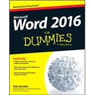 Word 2016 for Dummies